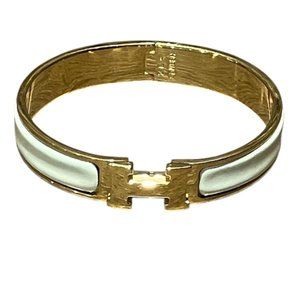 HERMES White Bracelet